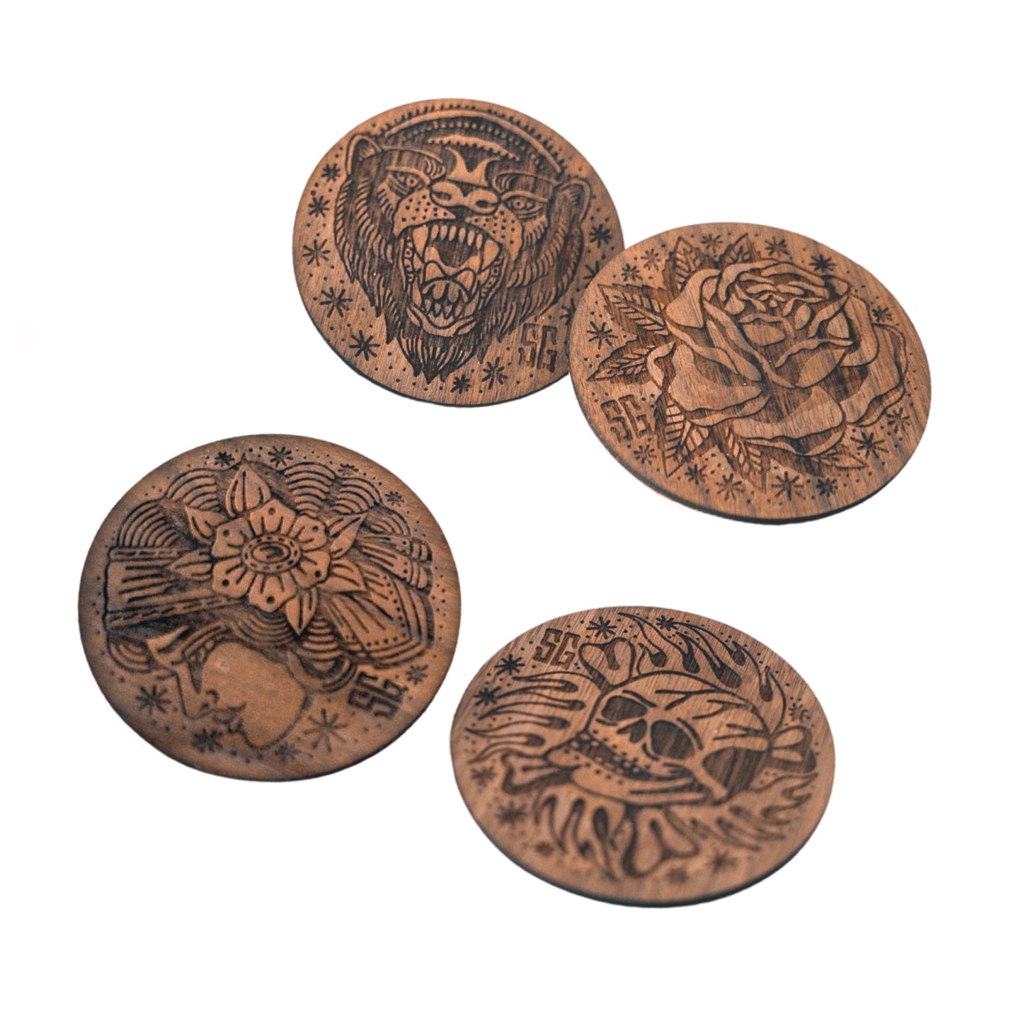 Walnut Coasters Vol. 3
