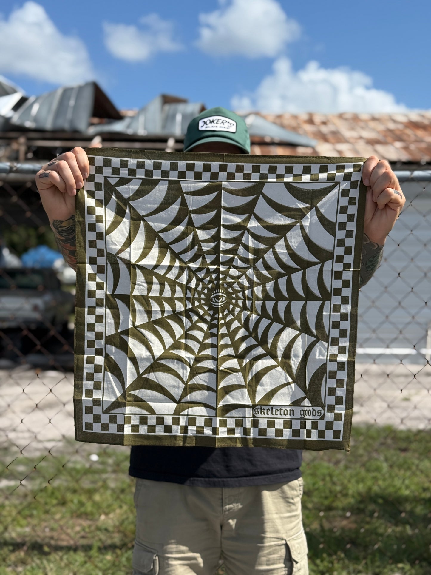 Spider web Bandana