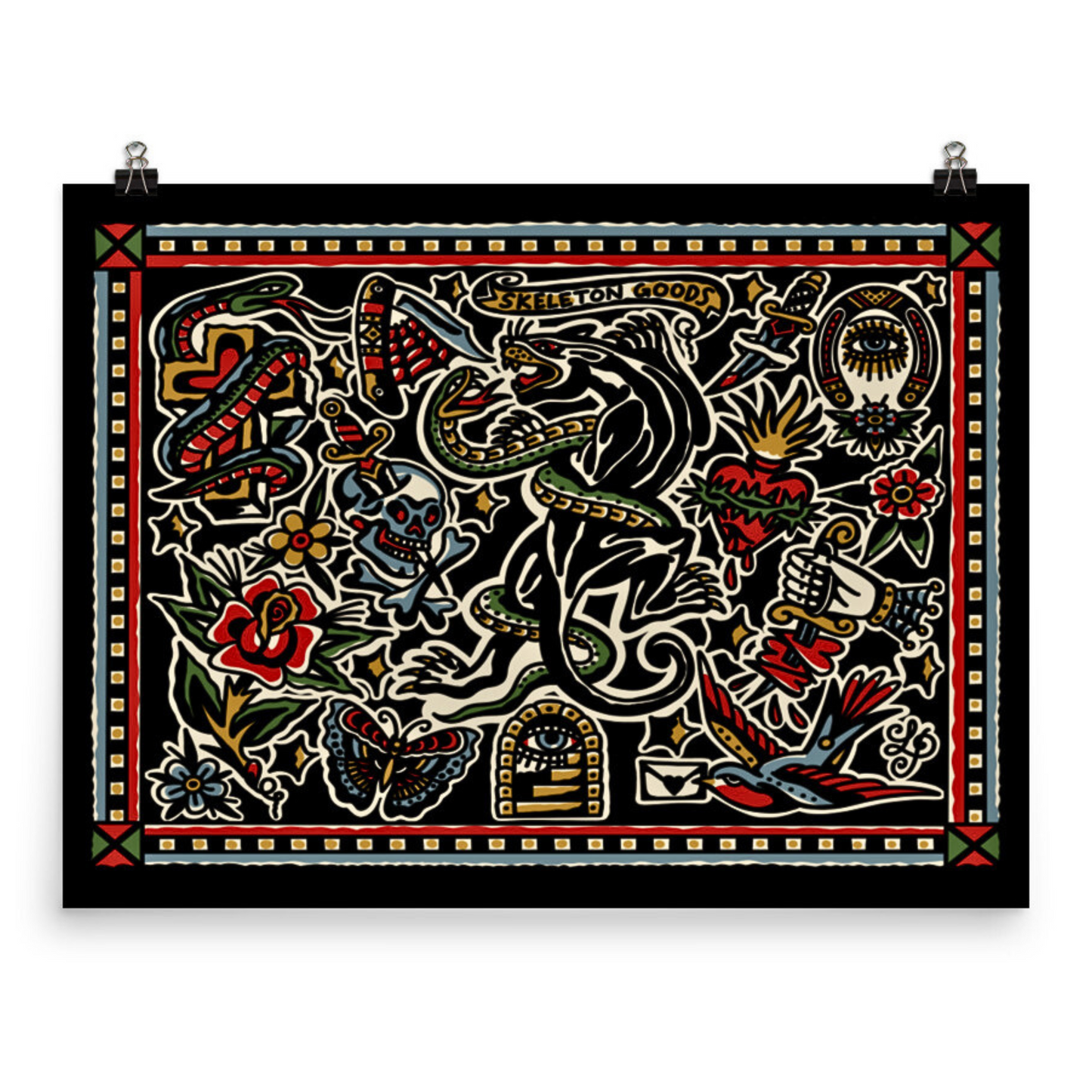 Pick 'Em & Stick 'Em Fine Art Print