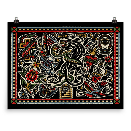 Pick 'Em & Stick 'Em Fine Art Print