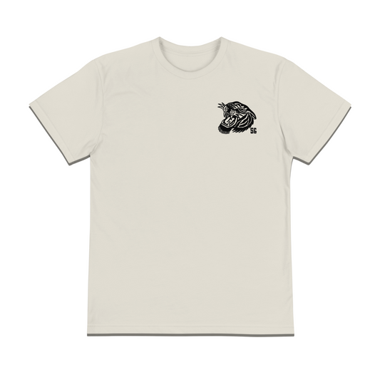 Tiger Embroidered Unisex Eco Tee