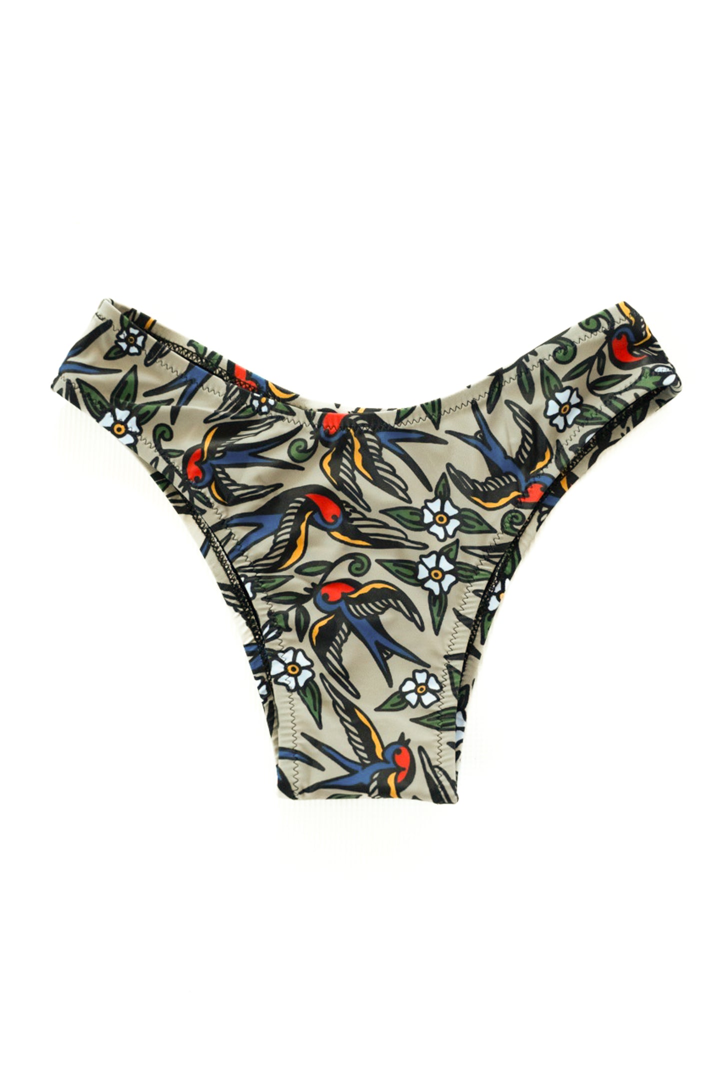 Blue Bird High-Rise Bikini Bottom