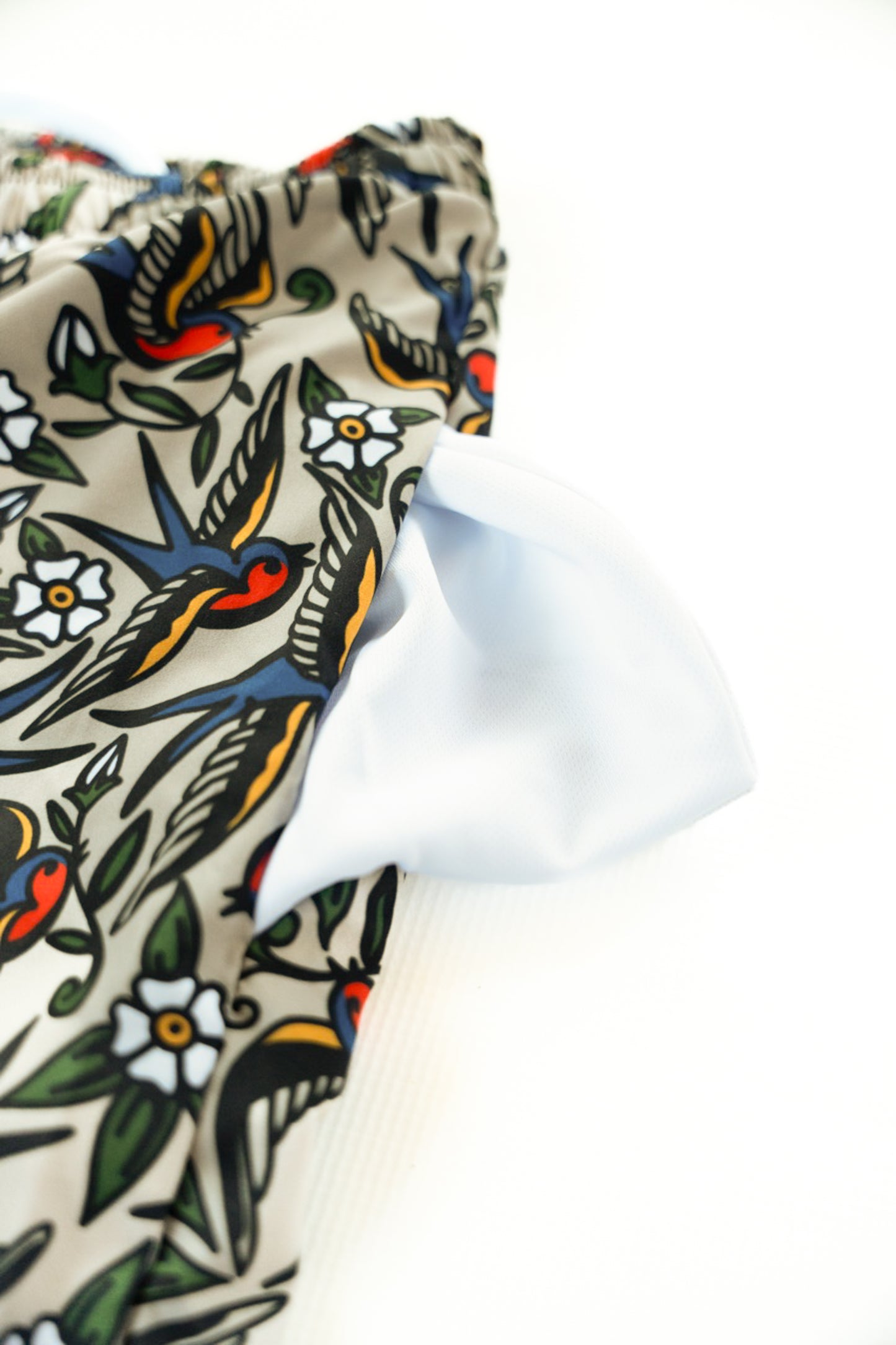 Blue Bird Swim Trunks