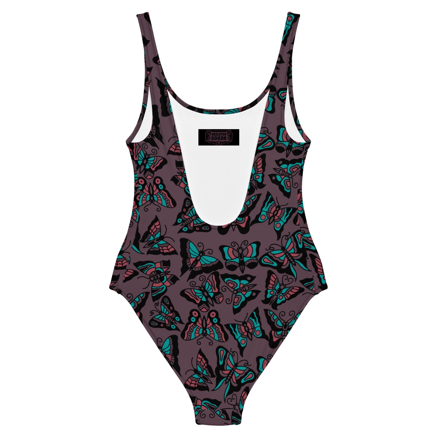 Butterfly One-Piece Swimsuit (Purple Edition)