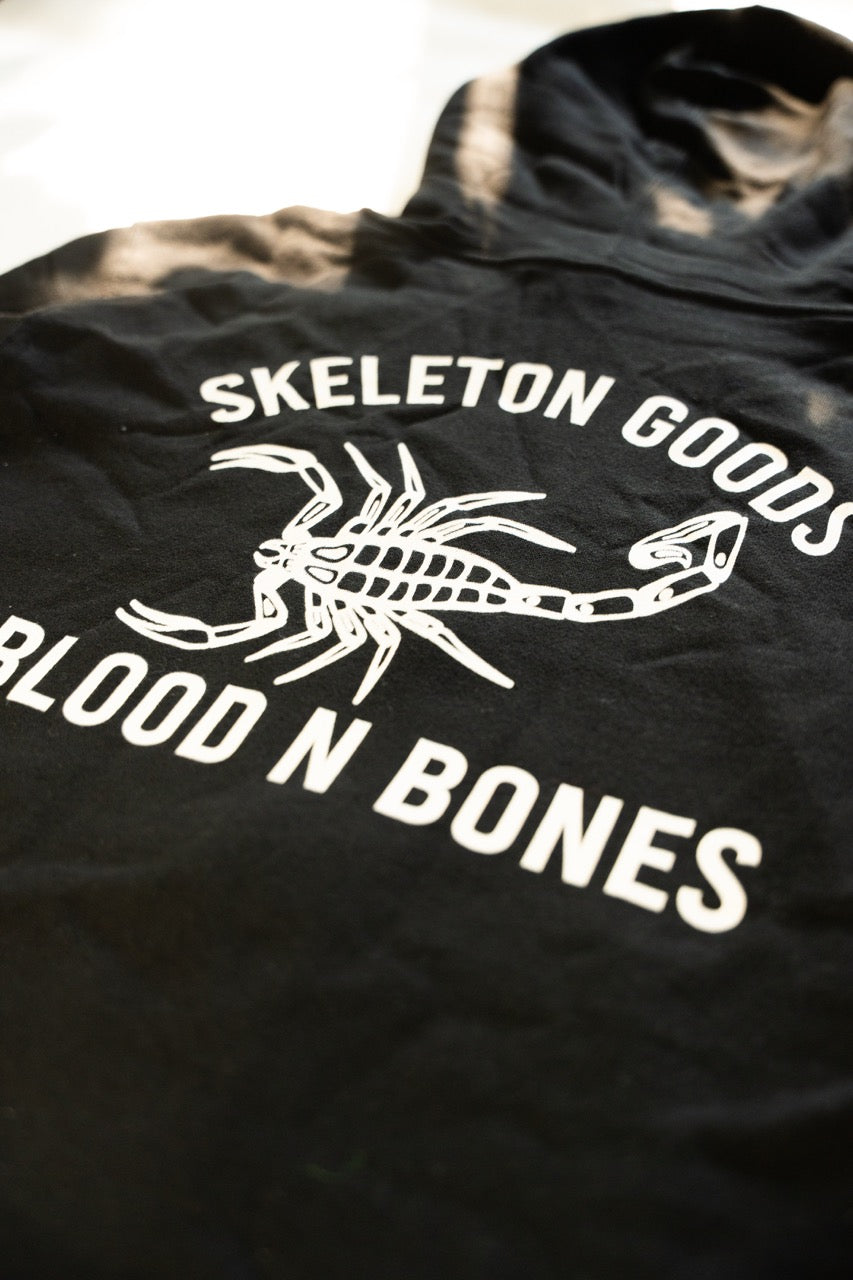 Scorpion Unisex fleece zip up hoodie