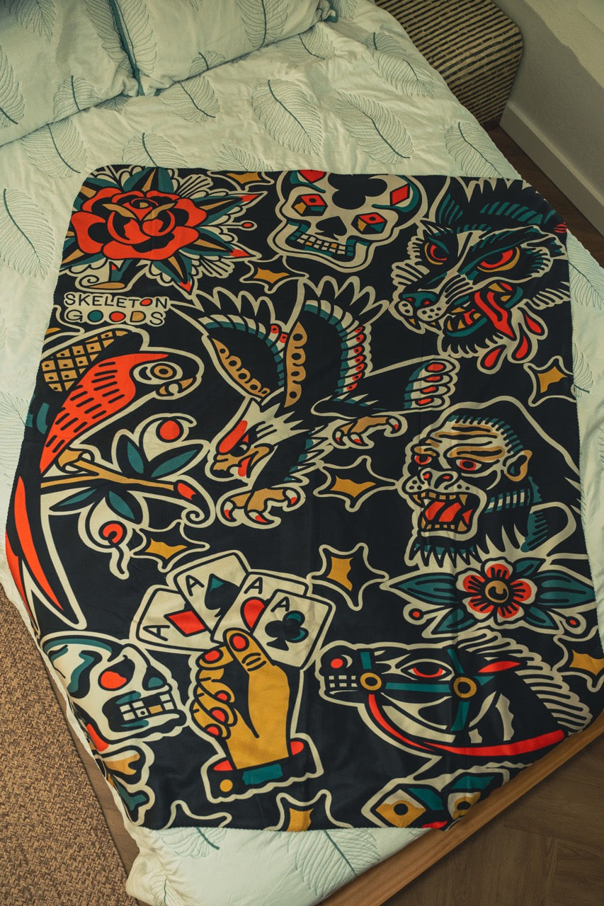 Tried & True Sherpa Fleece Blanket
