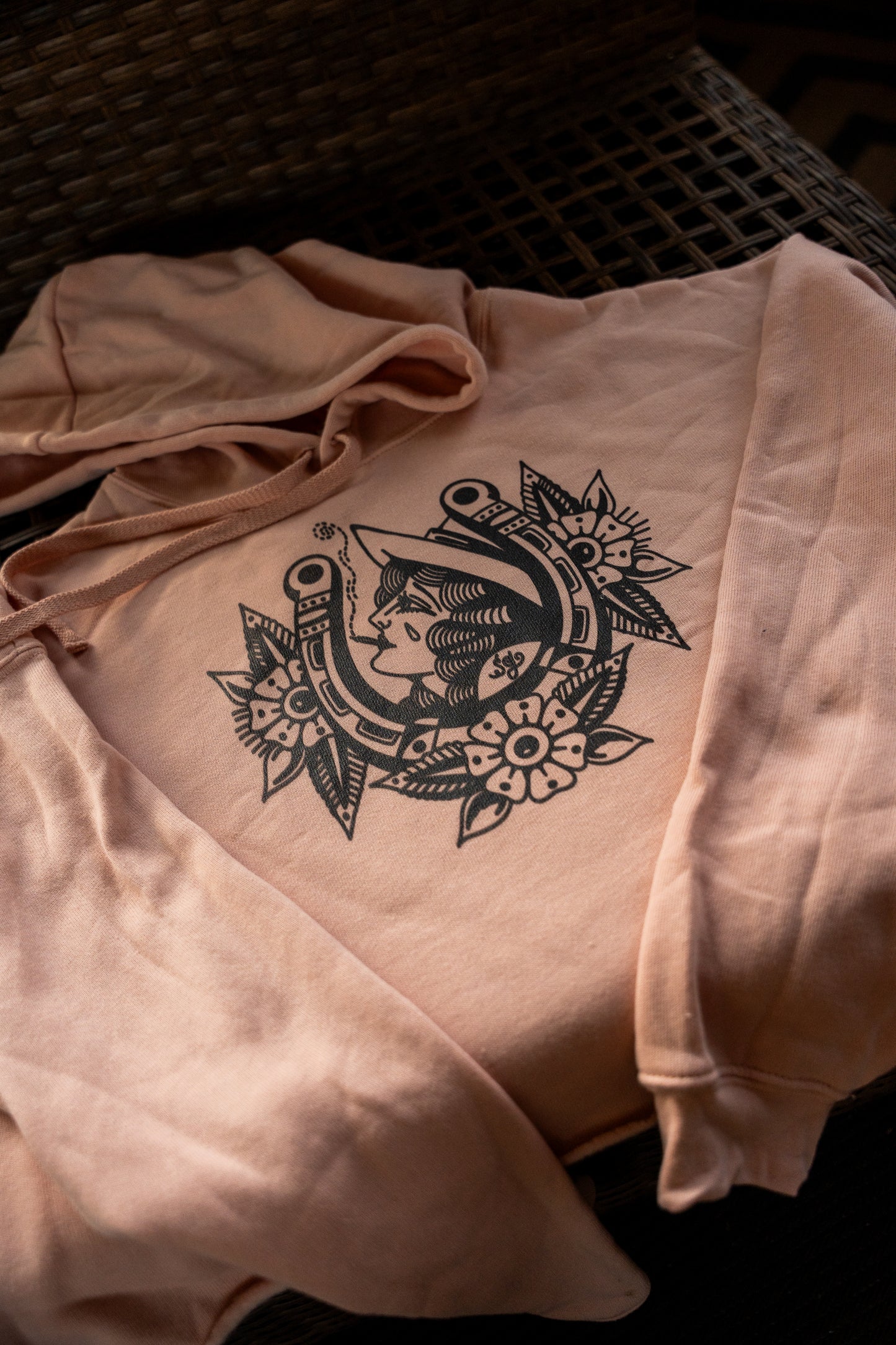 Cowgirl Cropped Hoodie