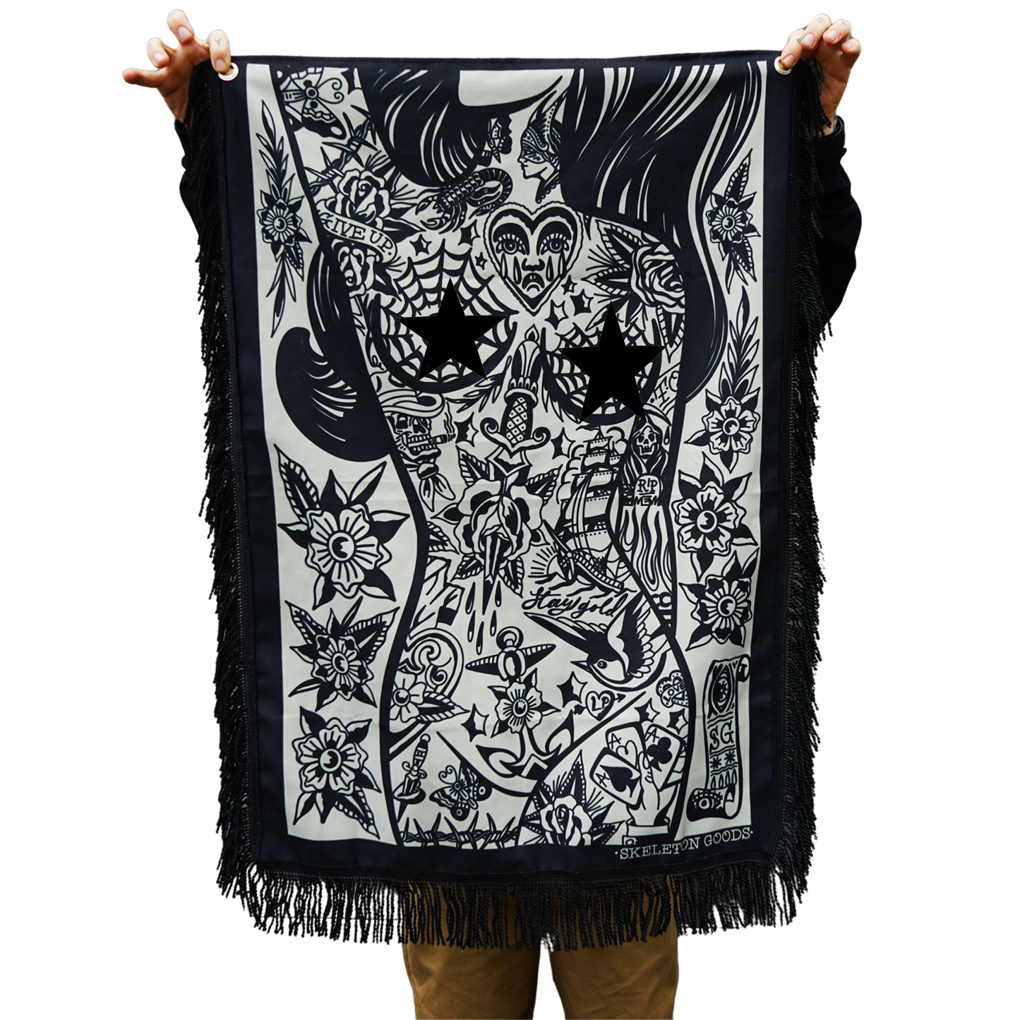 The Tattooed Lady Banner
