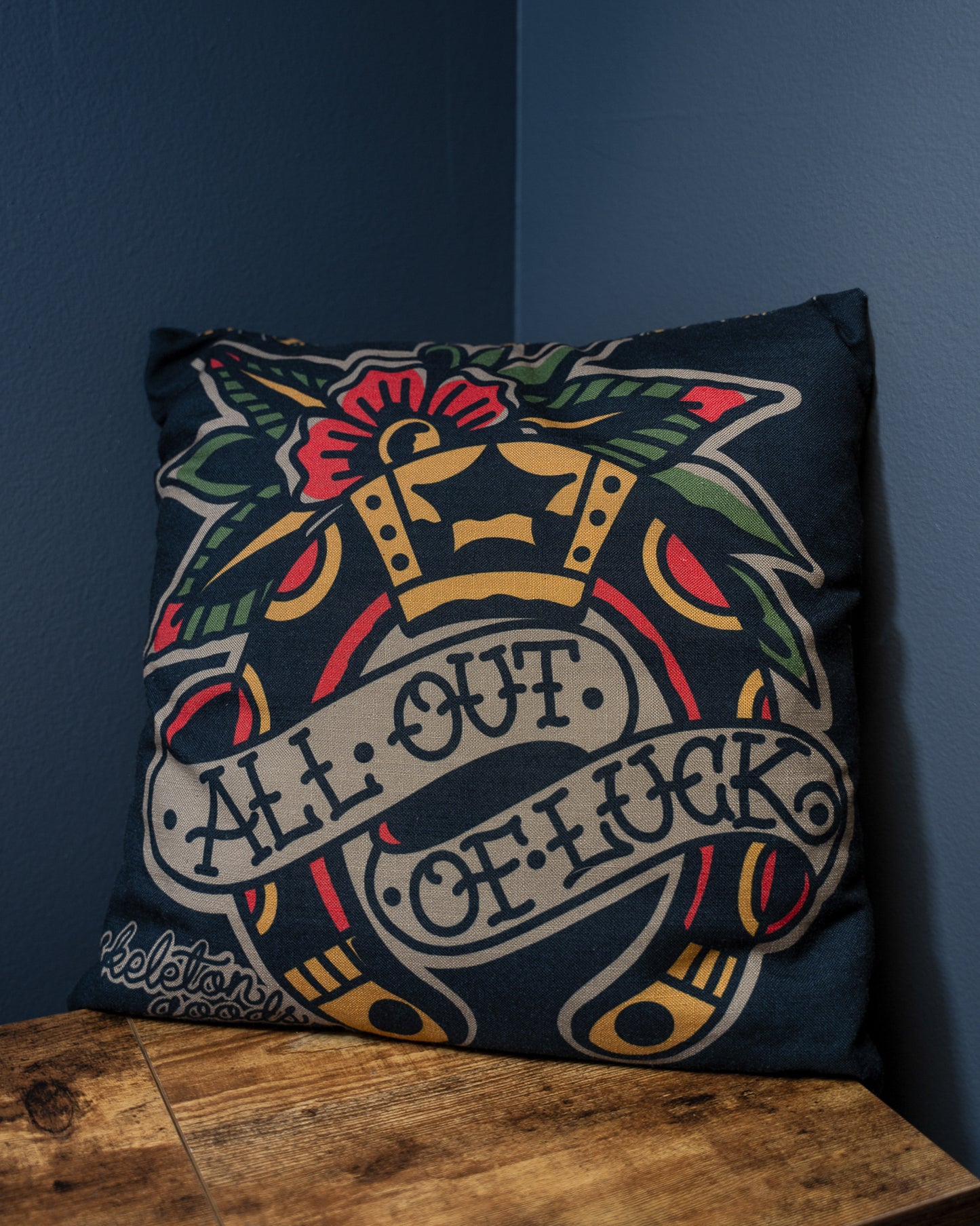 All Out of Luck Throw Pillow Case