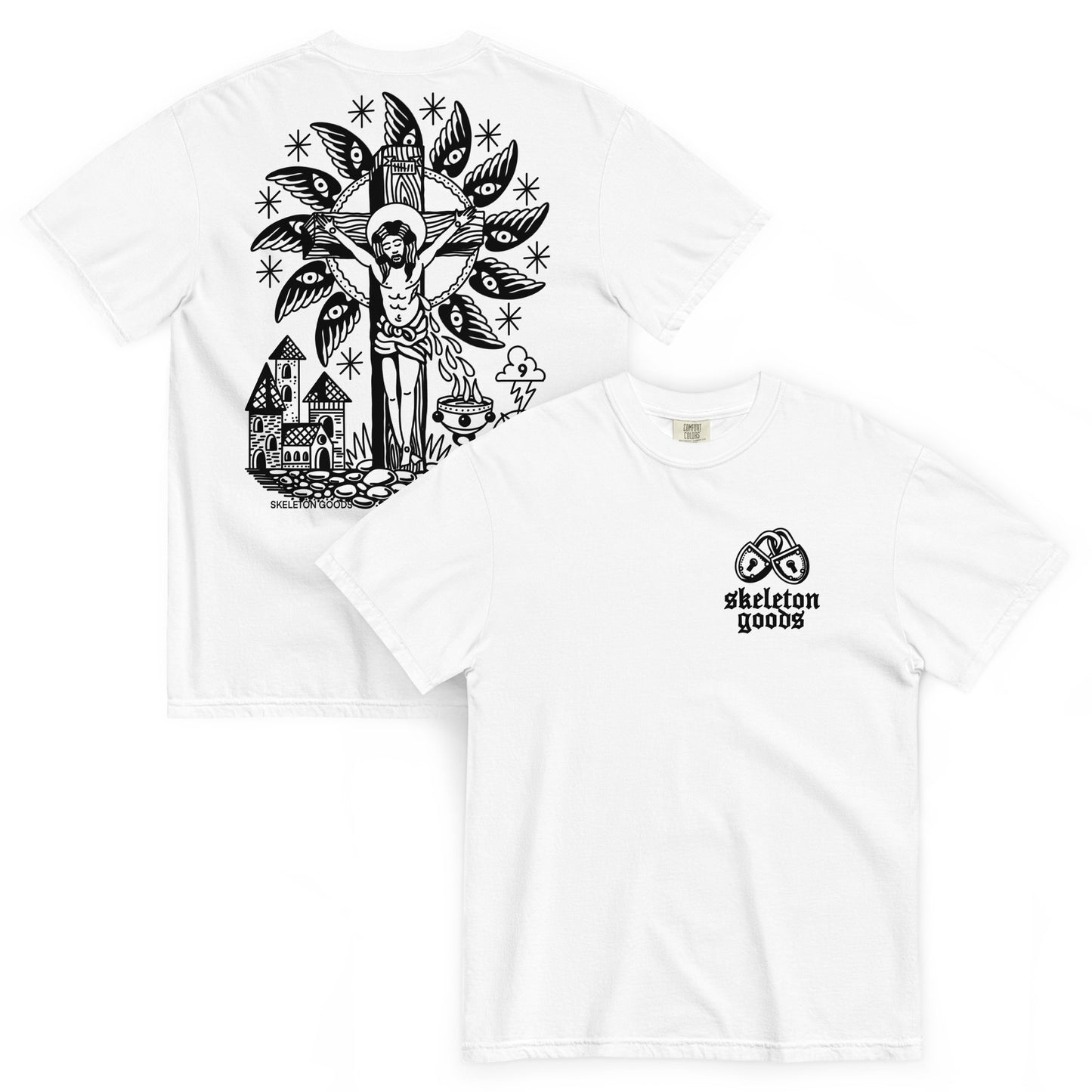 Crucifixion Unisex heavyweight tee