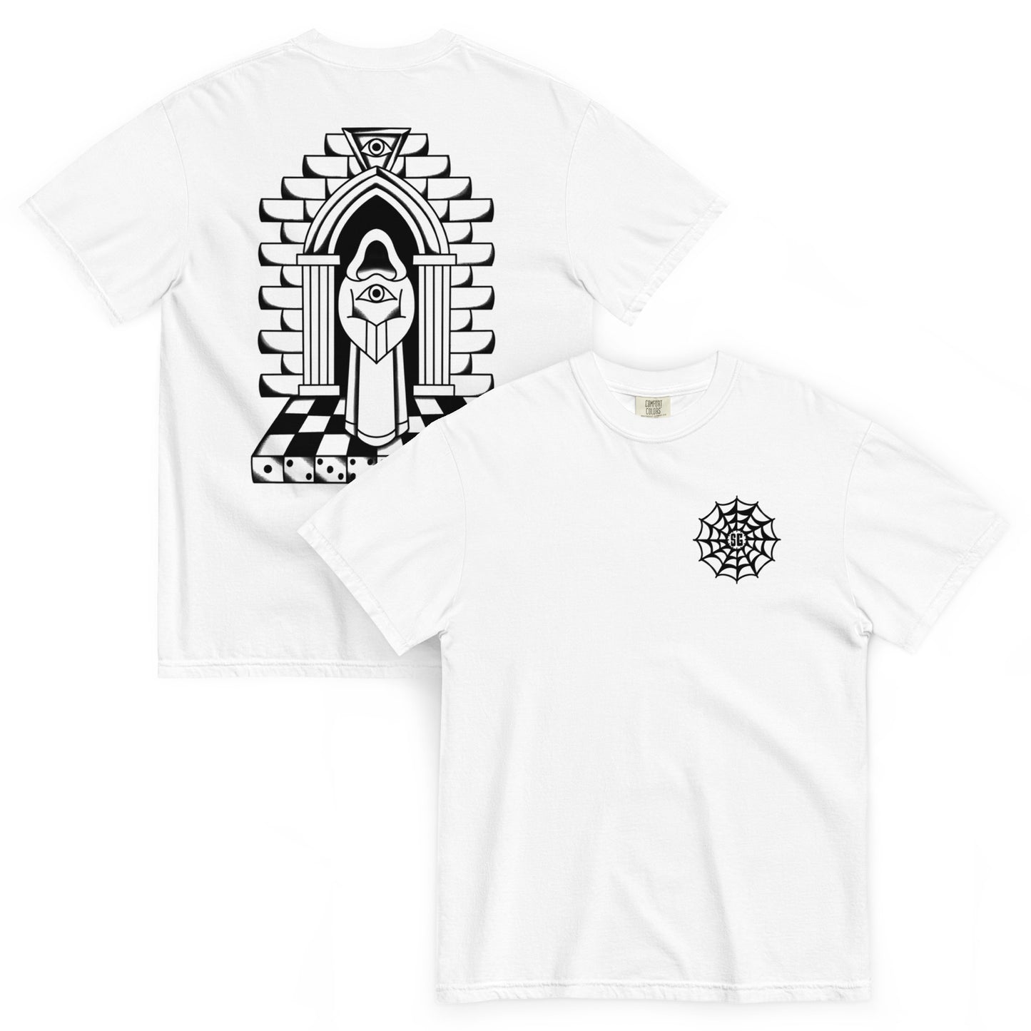 Hooded Man Unisex heavyweight tee