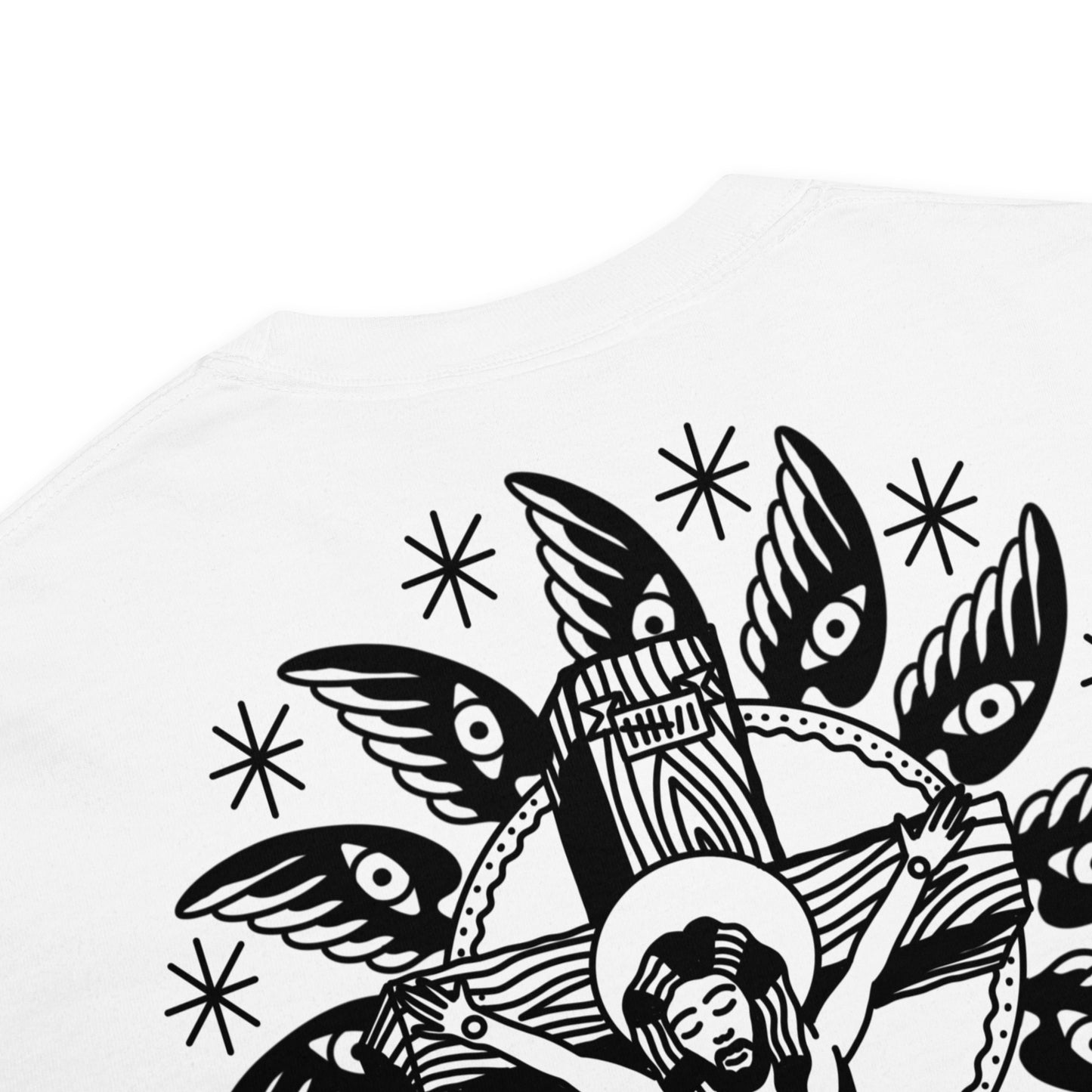 Crucifixion Unisex heavyweight tee