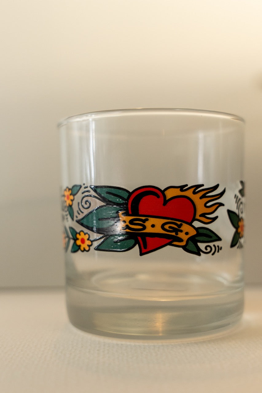 Blossom Rocks glass