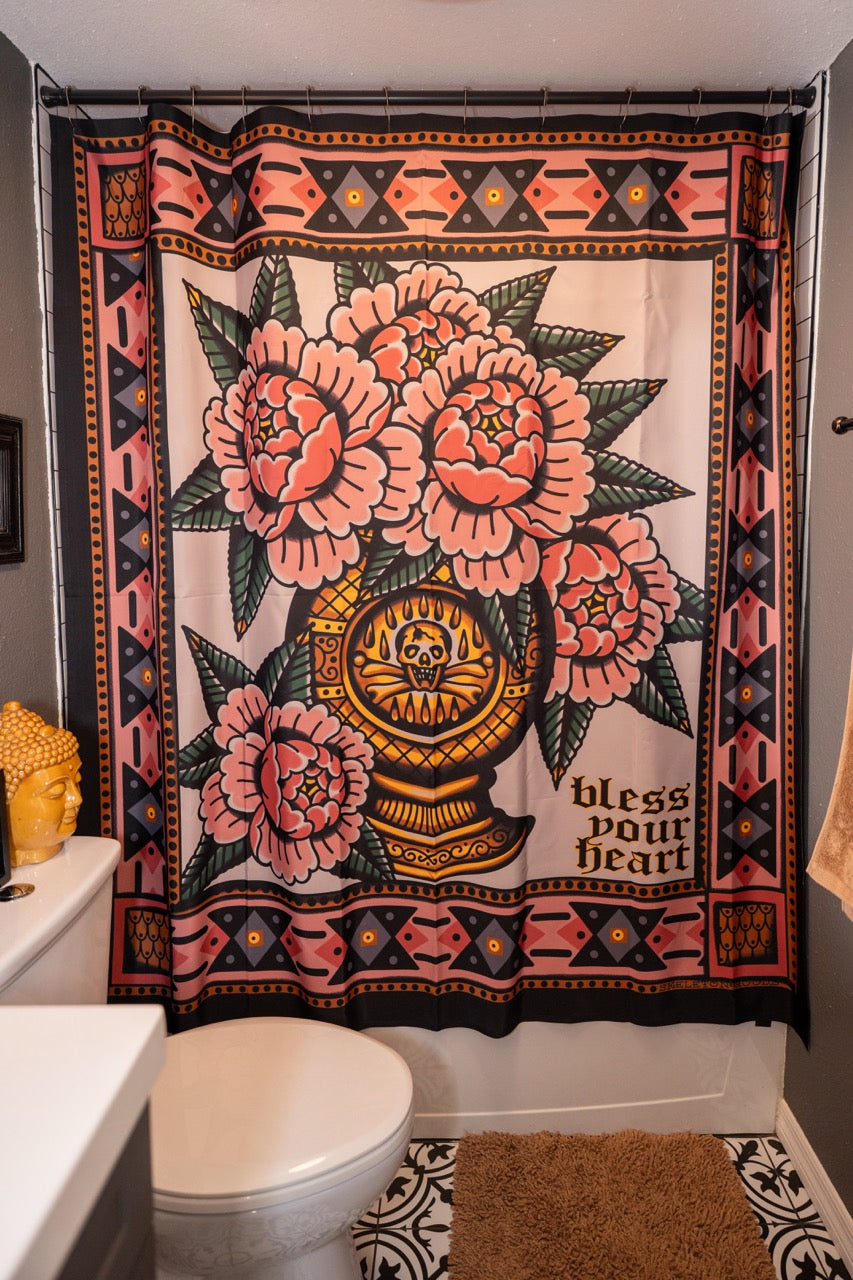 Peony Shower Curtain