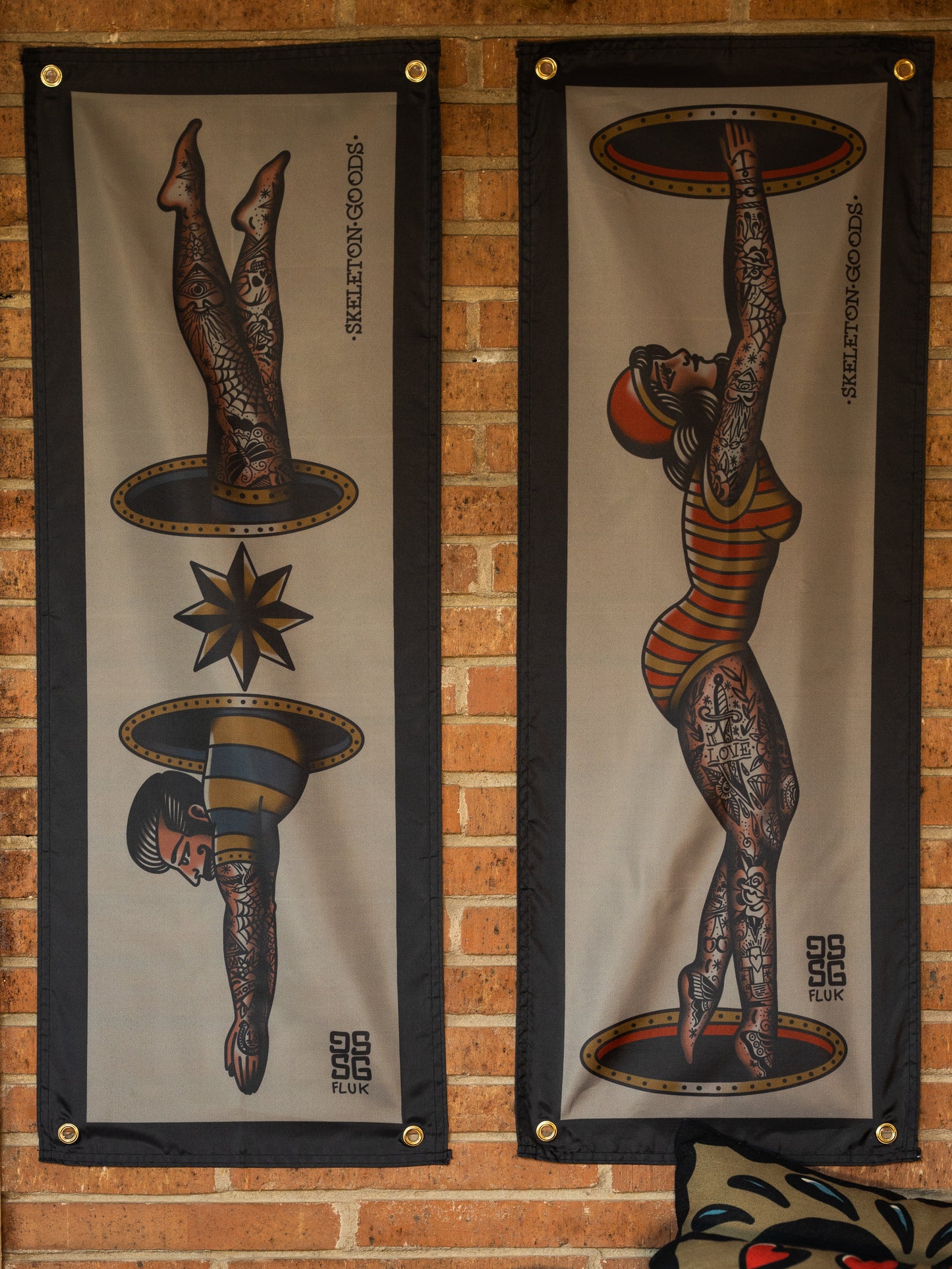 The Divers Banners