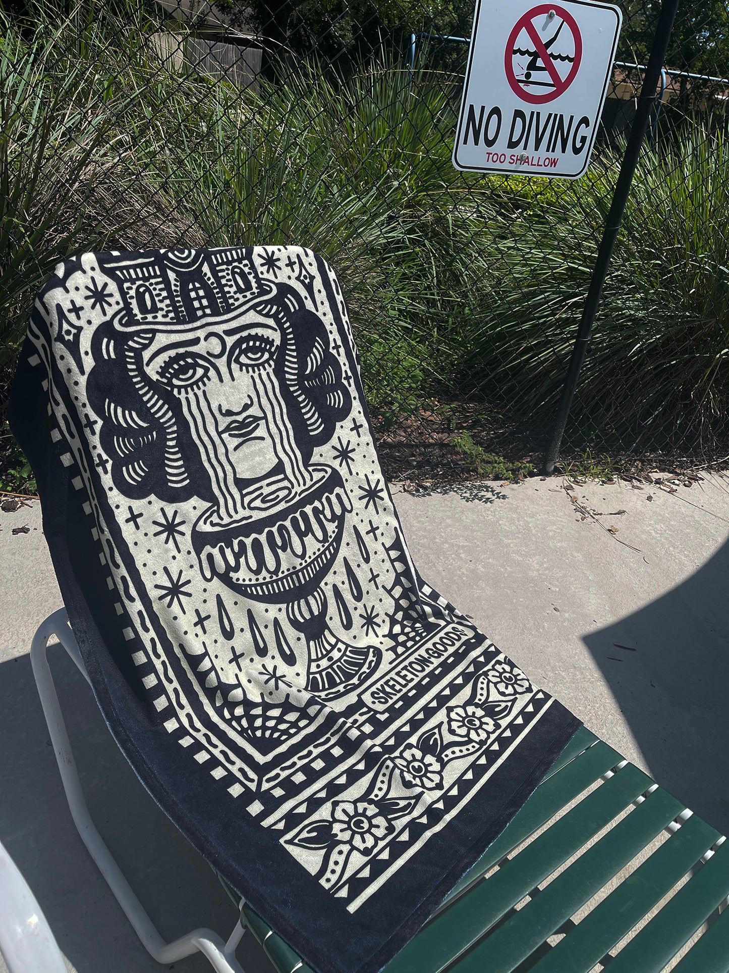 Chalice of Tears Beach Towel
