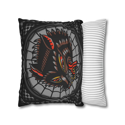 Wolf Throw Pillowcase