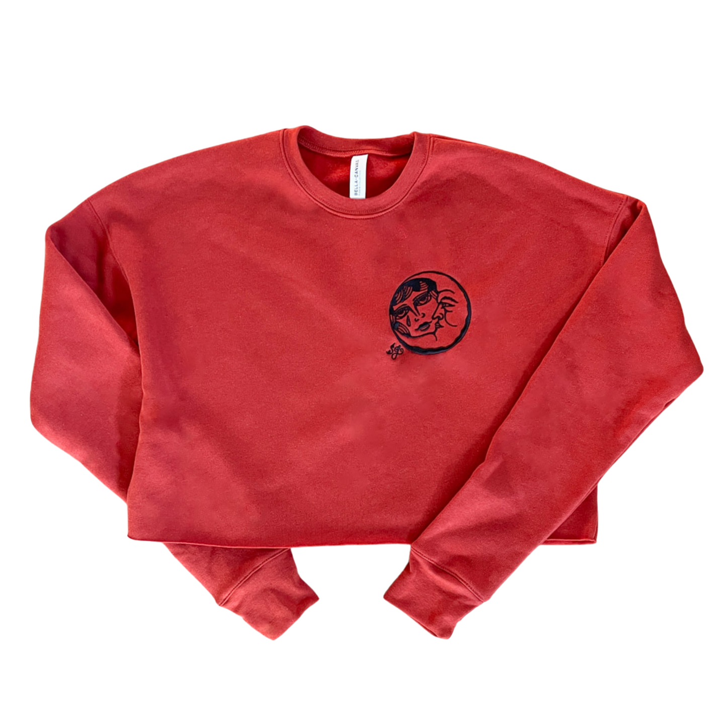 Moon Girl Cropped Sweatshirt