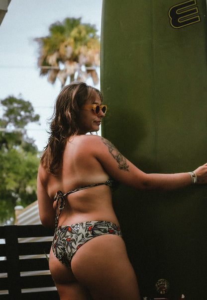 Blue Bird High-Rise Bikini Bottom