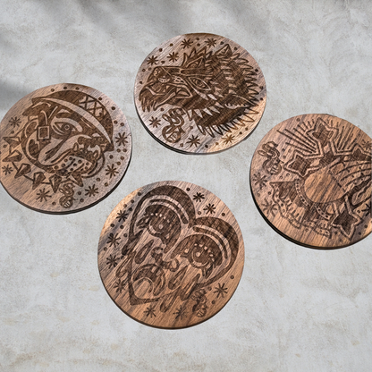 Walnut Coasters Vol. 1