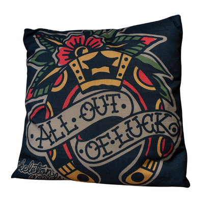 All Out of Luck Throw Pillow Case