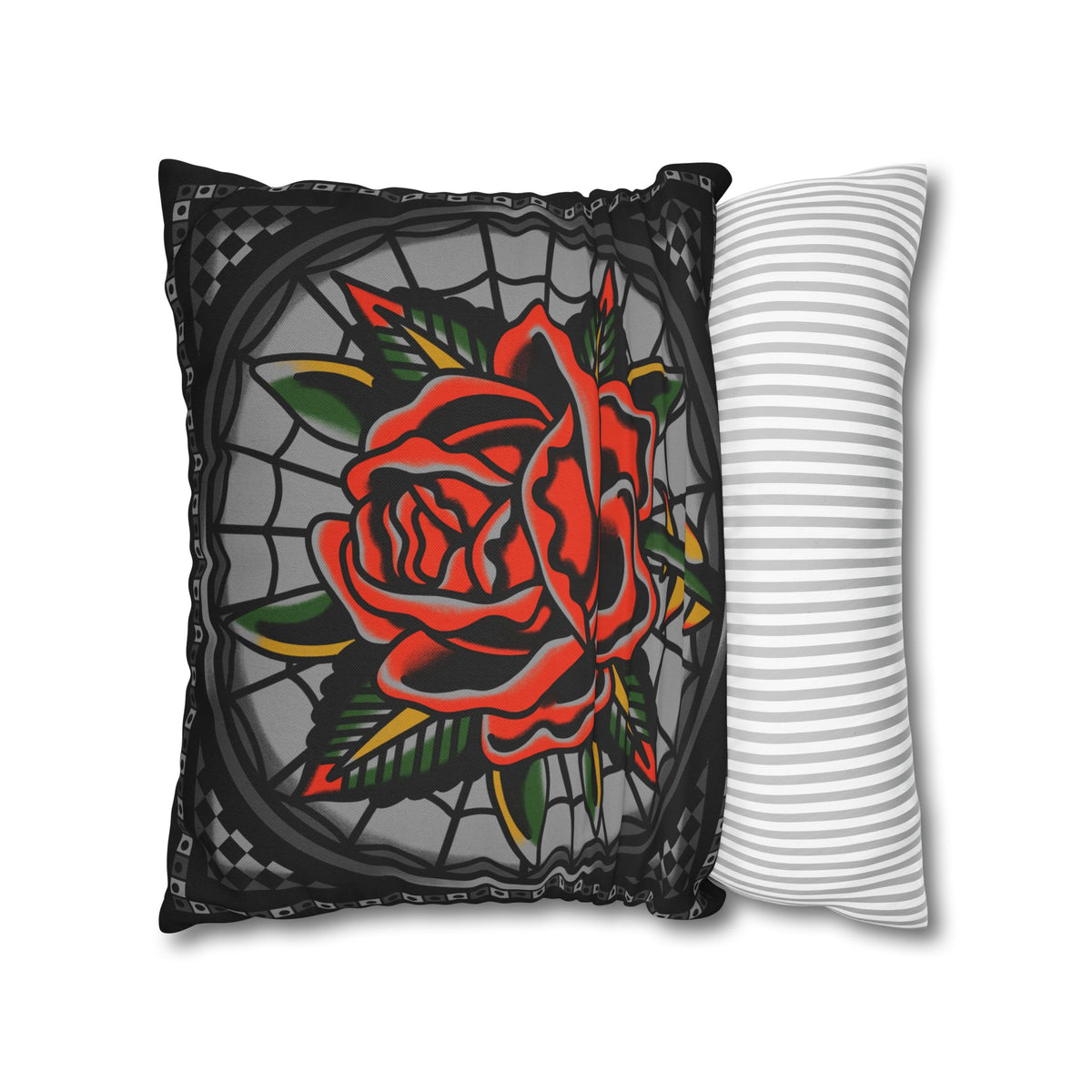 Rose Throw Pillowcase