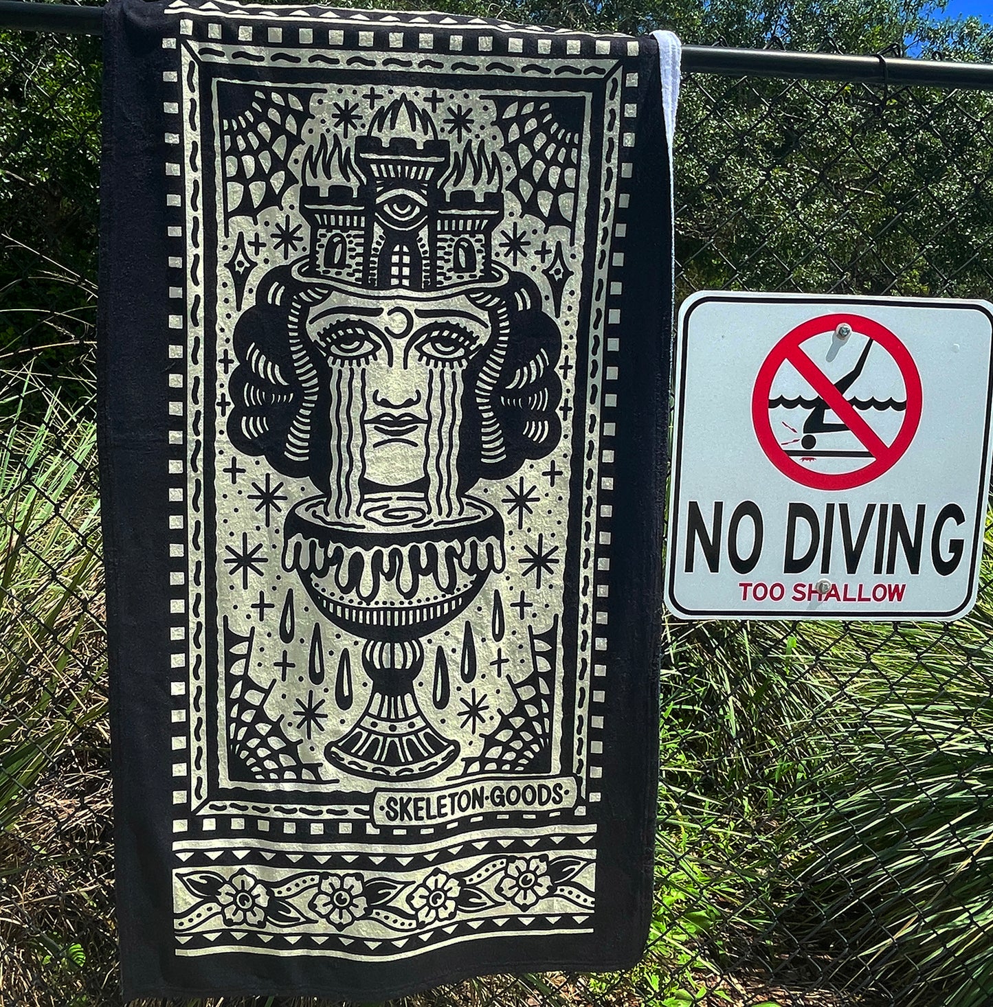 Chalice of Tears Beach Towel