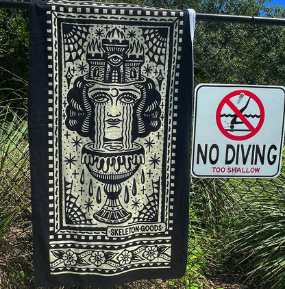 Chalice of Tears Beach Towel