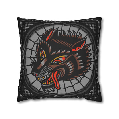 Wolf Throw Pillowcase