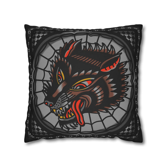 Wolf Throw Pillowcase