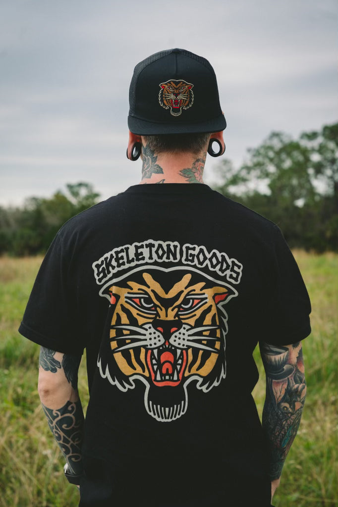 Cross-eyed Tiger Mesh Back Hat