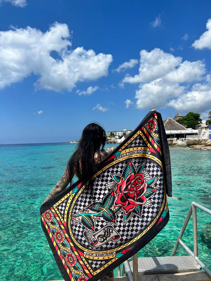 Rose Beach Towel