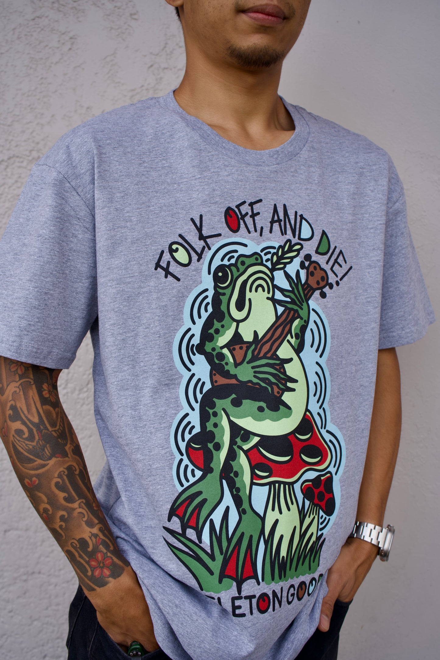 Folk Off and Die Unisex Tee