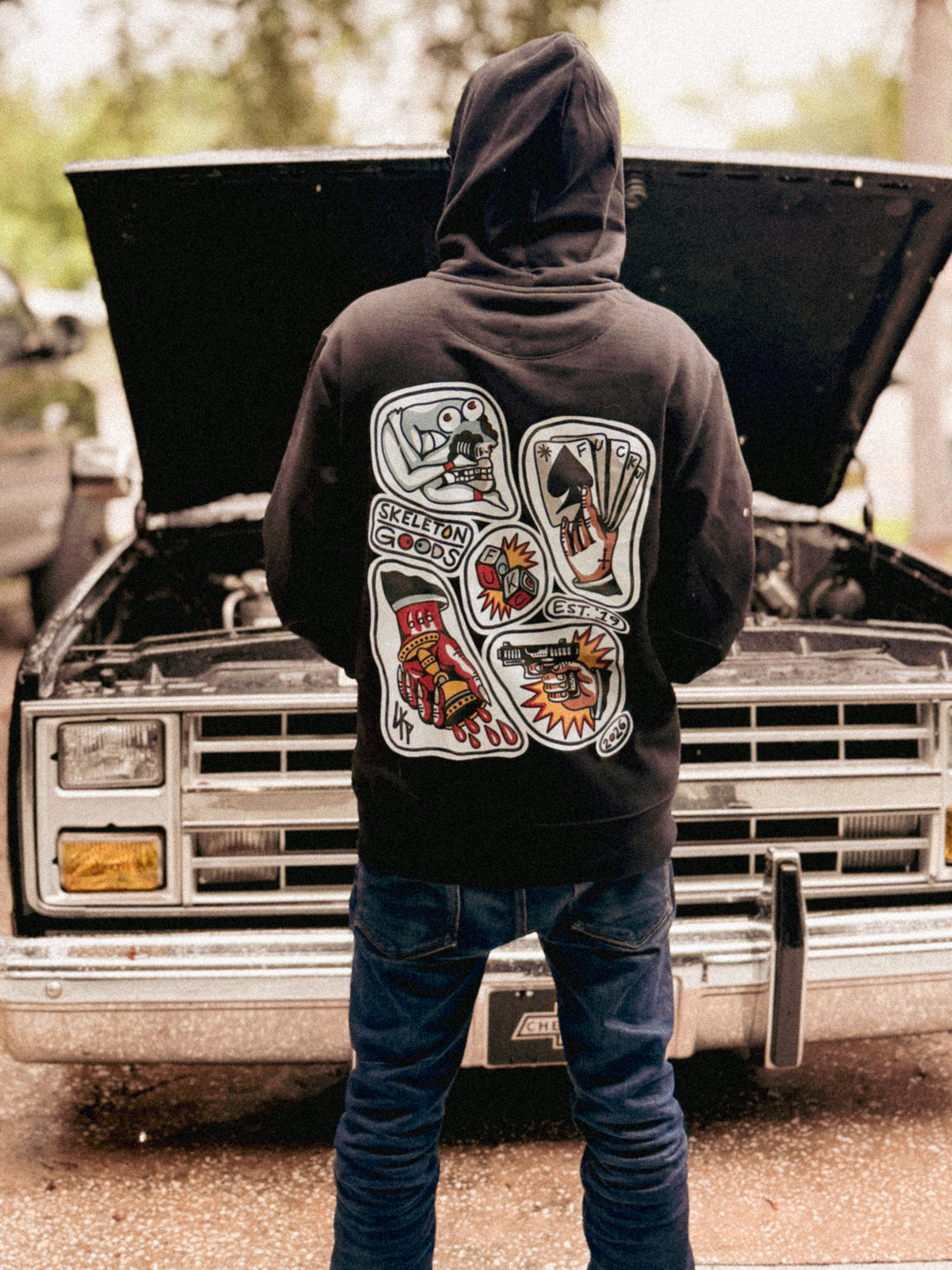 F**k U Unisex heavyweight zip-up hoodie