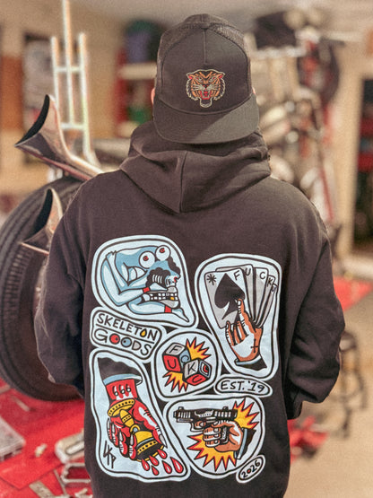 F**k U Unisex heavyweight zip-up hoodie