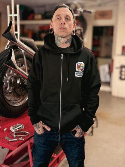 F**k U Unisex heavyweight zip-up hoodie