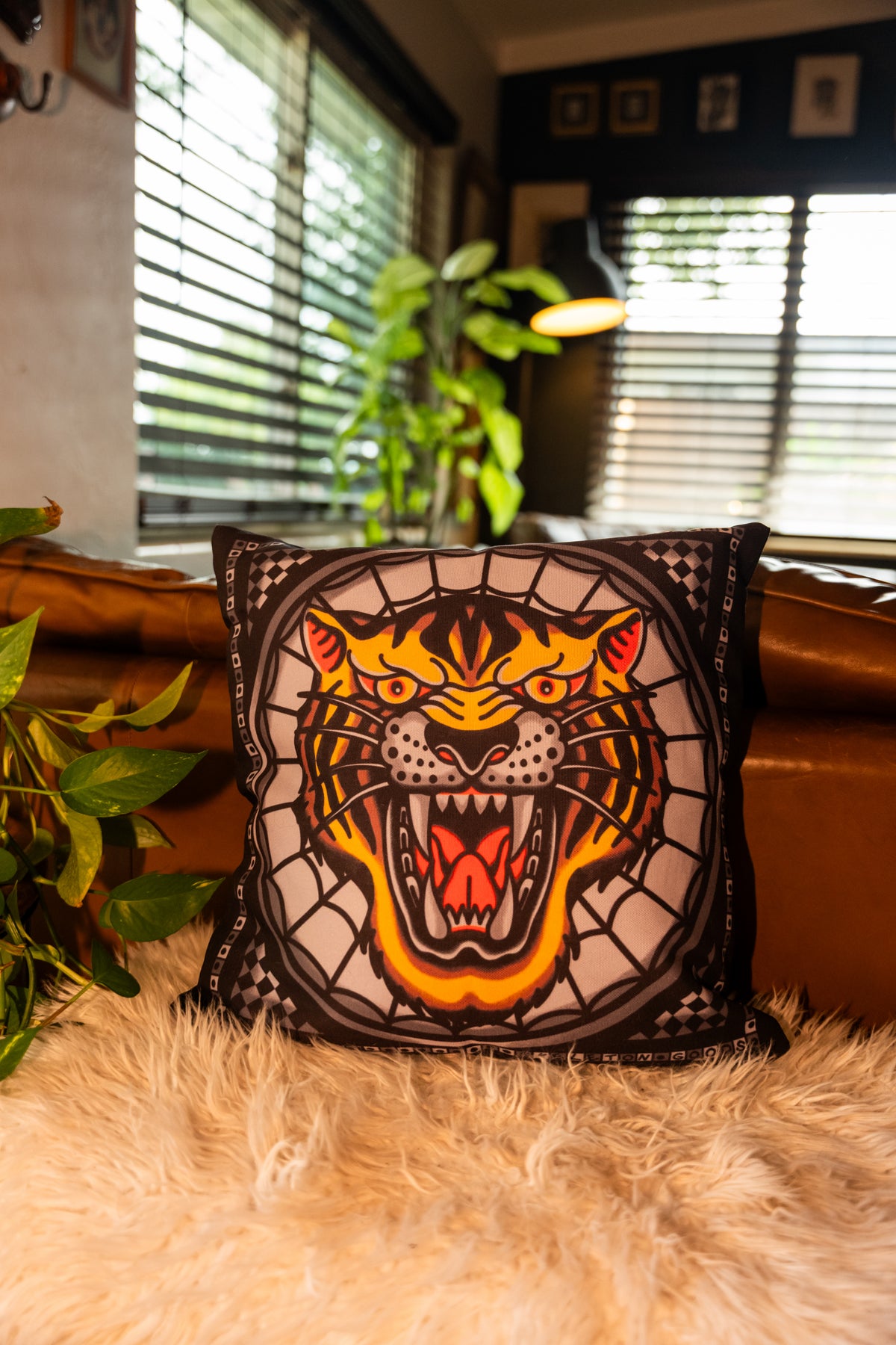 Tiger Throw Pillowcase