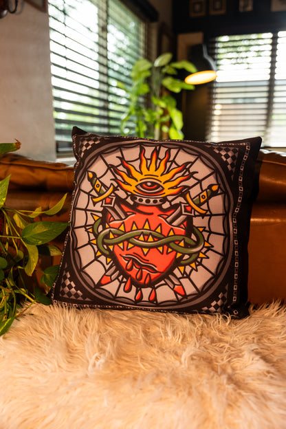 Sacred Heart Throw Pillowcase