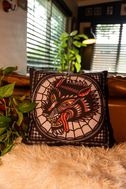 Wolf Throw Pillowcase