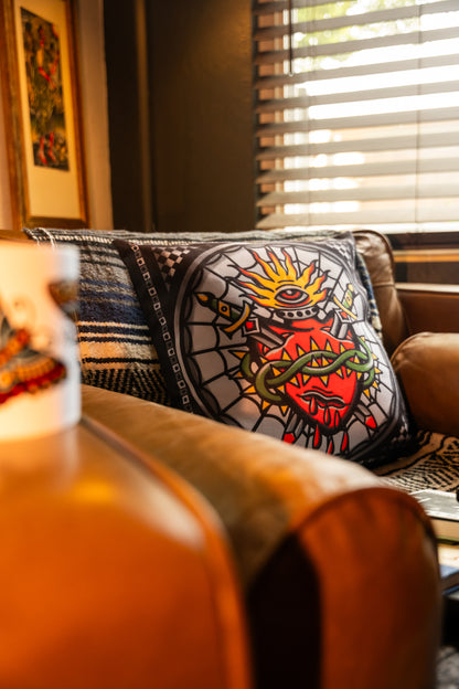 Sacred Heart Throw Pillowcase