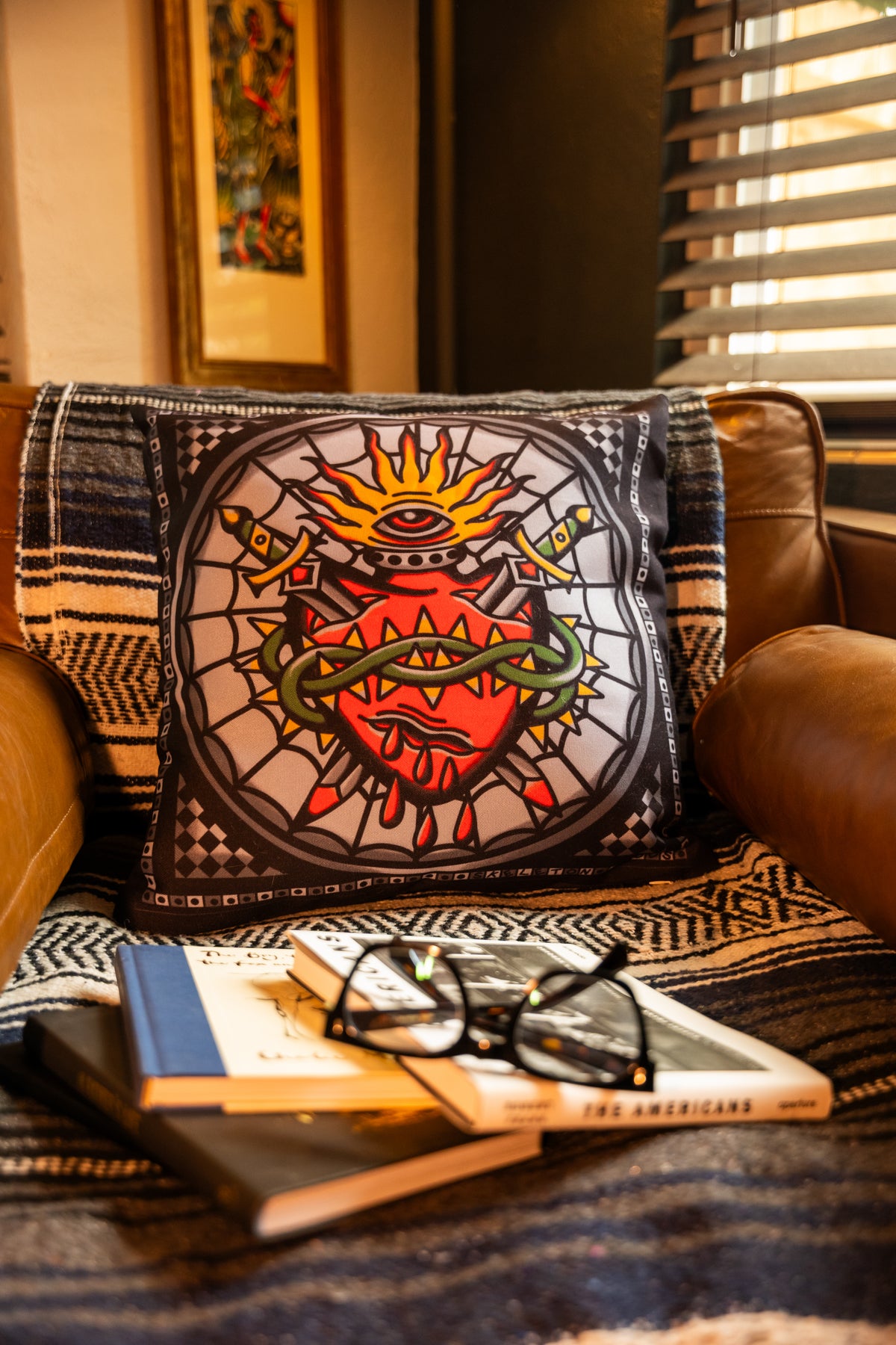 Sacred Heart Throw Pillowcase