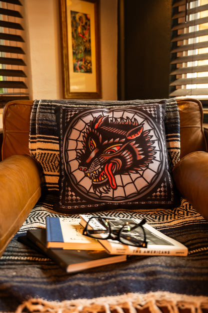 Wolf Throw Pillowcase