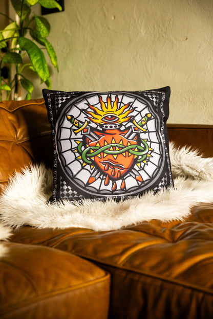 Sacred Heart Throw Pillowcase
