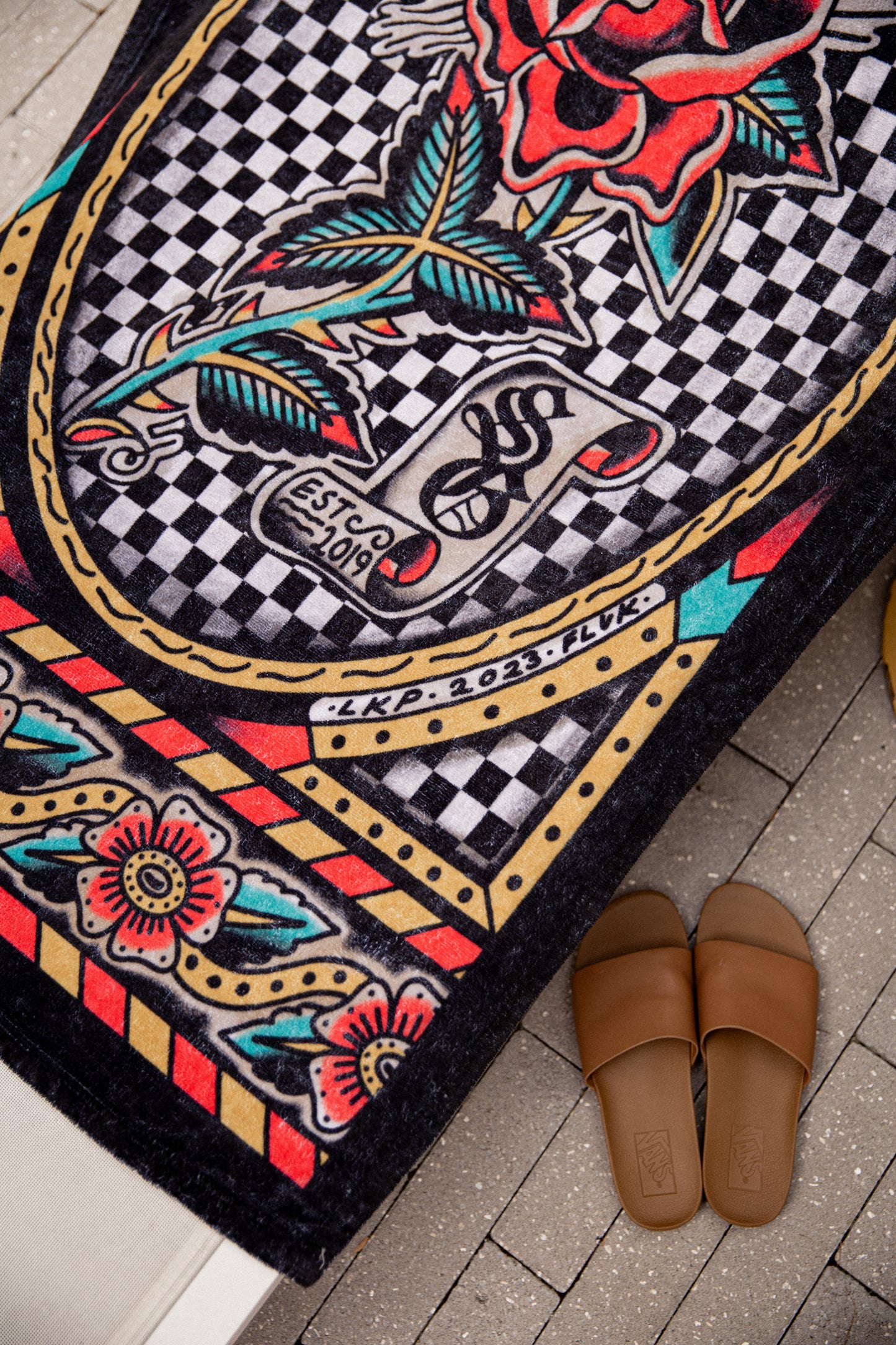 Rose Beach Towel