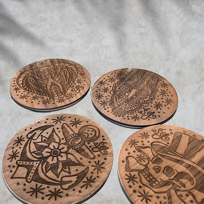 Walnut Coasters Vol. 2