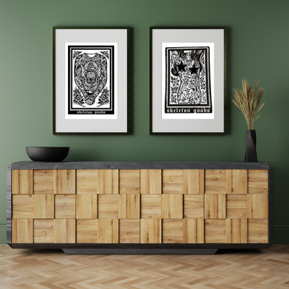 The Tattooed Lady Fine Art Print