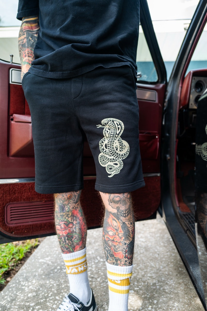 Cobra fleece shorts