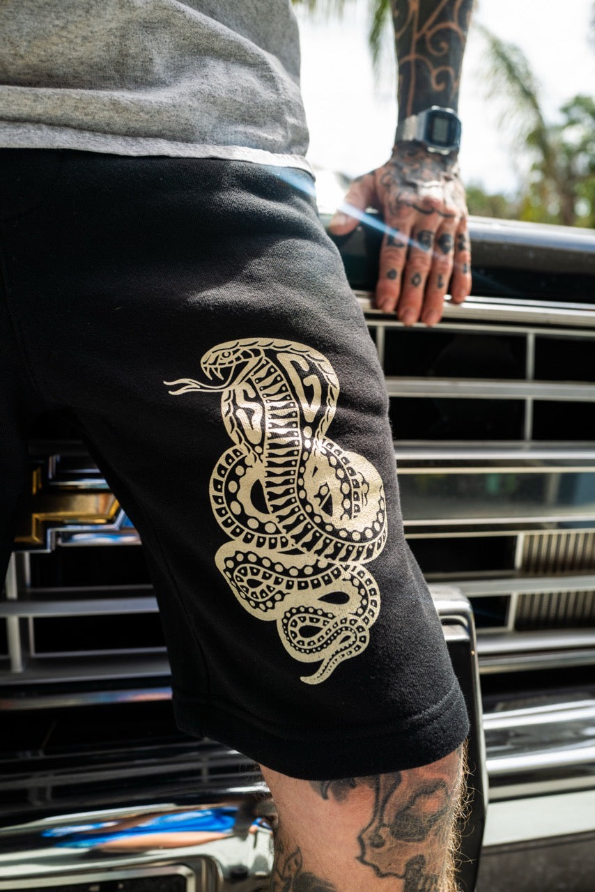 Cobra fleece shorts