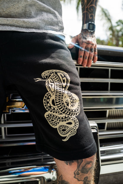 Cobra fleece shorts