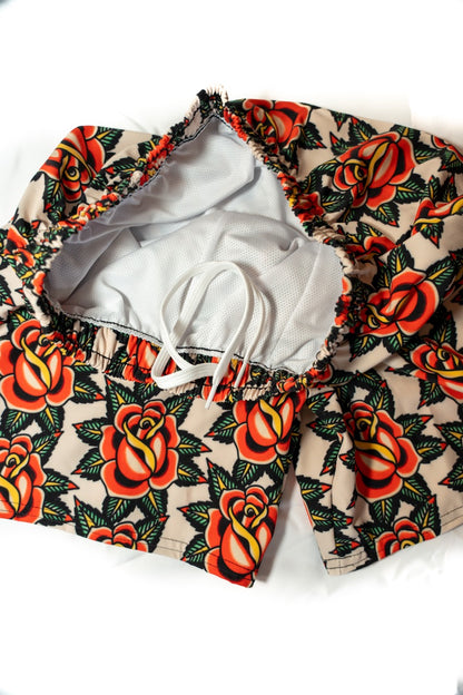 Rose Swim Trunks